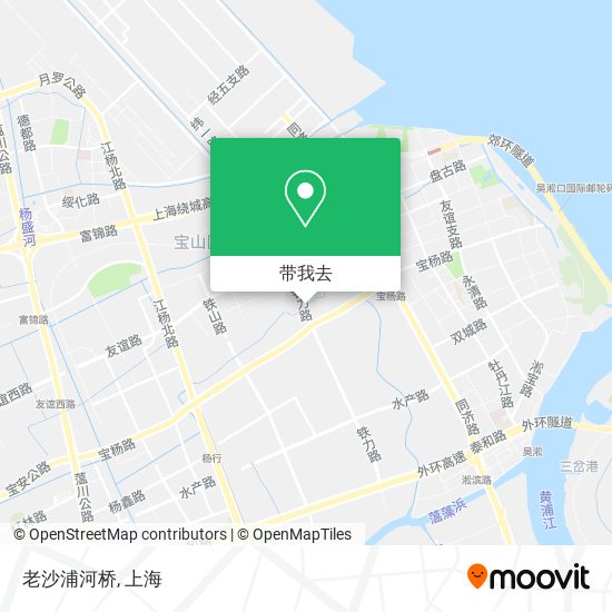 老沙浦河桥地图