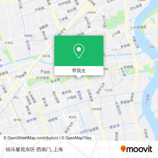 锦乐馨苑东区-西南门地图
