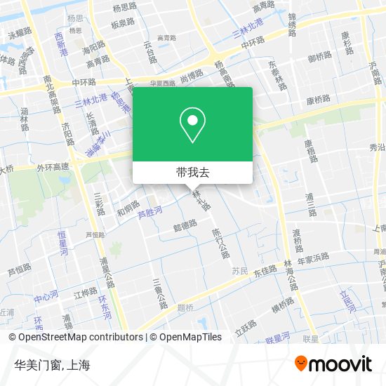 华美门窗地图