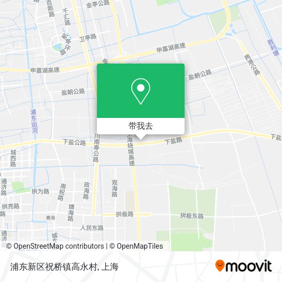 浦东新区祝桥镇高永村地图