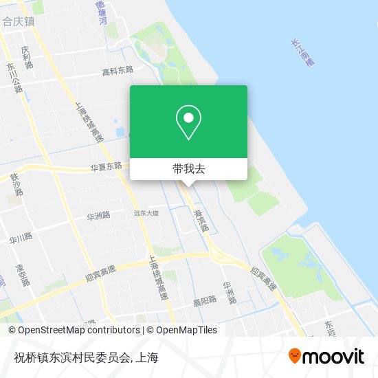 祝桥镇东滨村民委员会地图