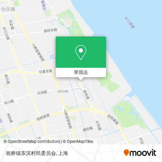 祝桥镇东滨村民委员会地图