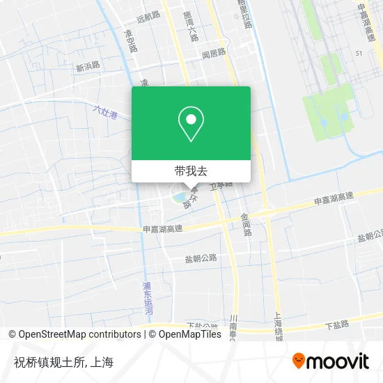 祝桥镇规土所地图