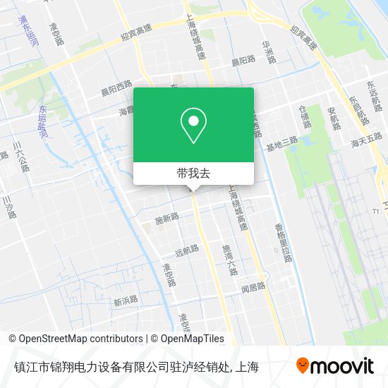 镇江市锦翔电力设备有限公司驻泸经销处地图