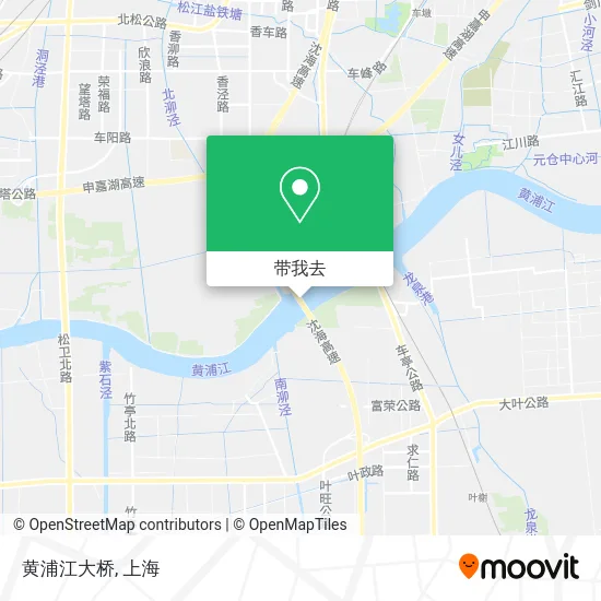 黄浦江大桥地图