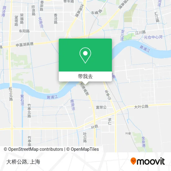 大桥公路地图