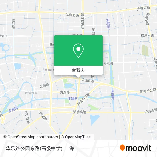 华乐路公园东路(高级中学)地图