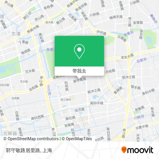 郭守敬路居里路地图