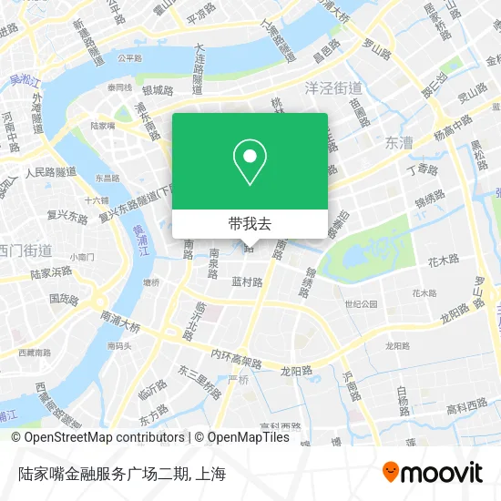 陆家嘴金融服务广场二期地图