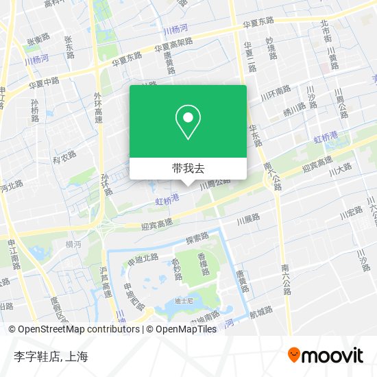 李字鞋店地图