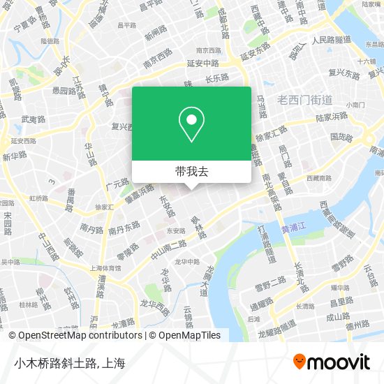 小木桥路斜土路地图