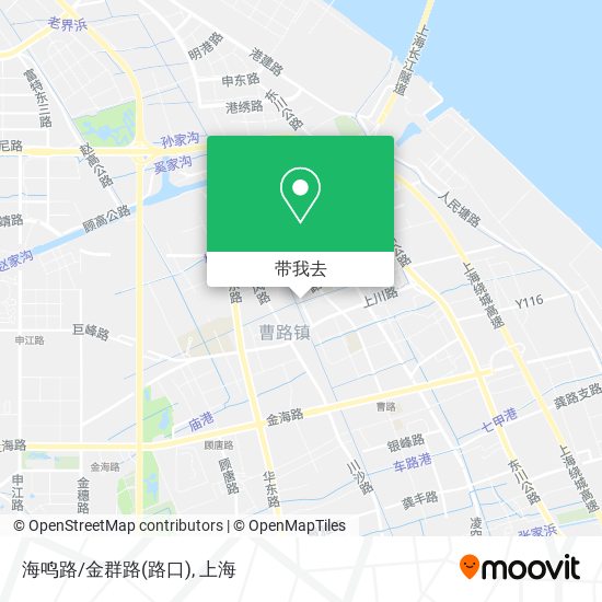 海鸣路/金群路(路口)地图