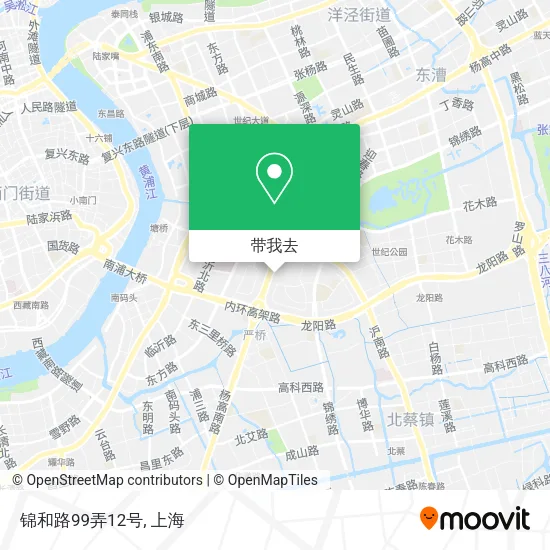 锦和路99弄12号地图