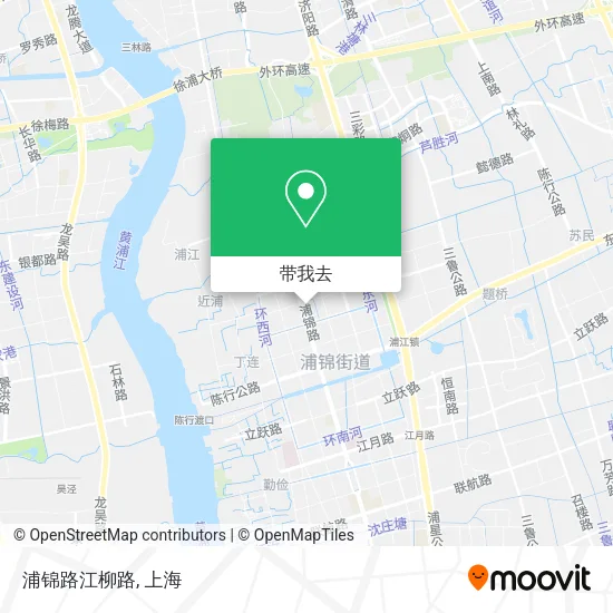 浦锦路江柳路地图