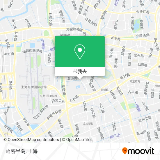 哈密半岛地图