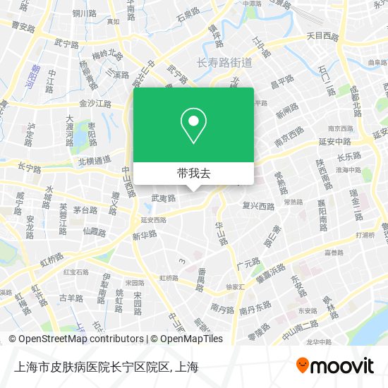 上海市皮肤病医院长宁区院区地图