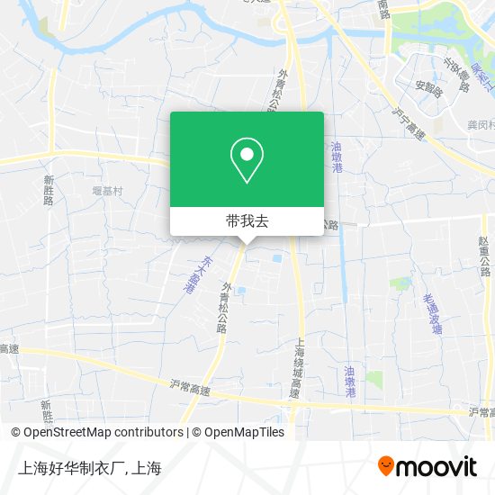 上海好华制衣厂地图