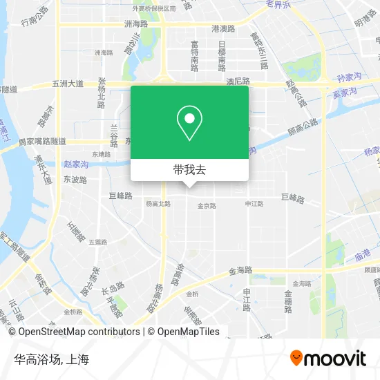 华高浴场地图