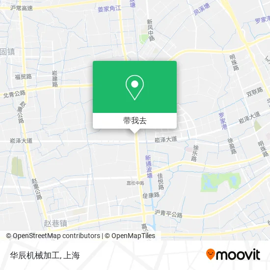 华辰机械加工地图