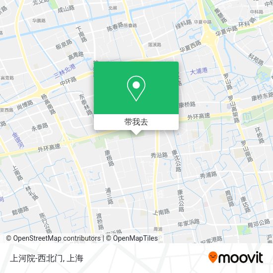 上河院-西北门地图