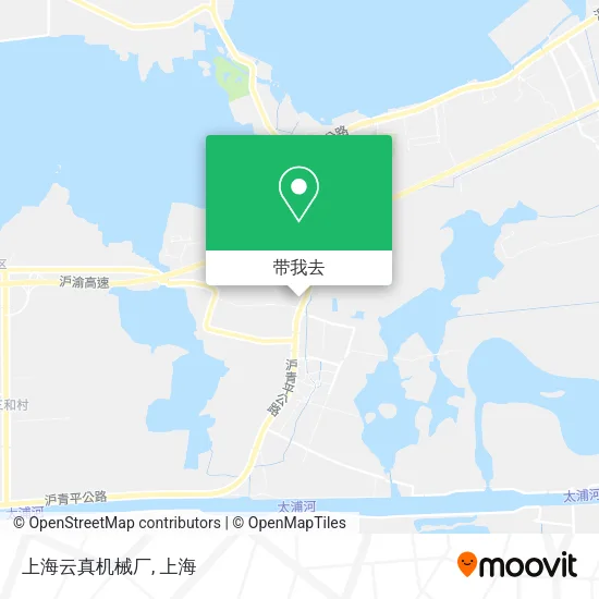 上海云真机械厂地图