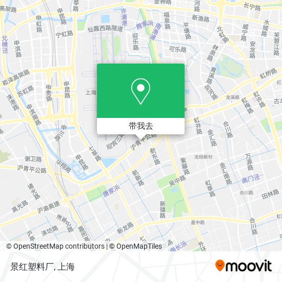 景红塑料厂地图