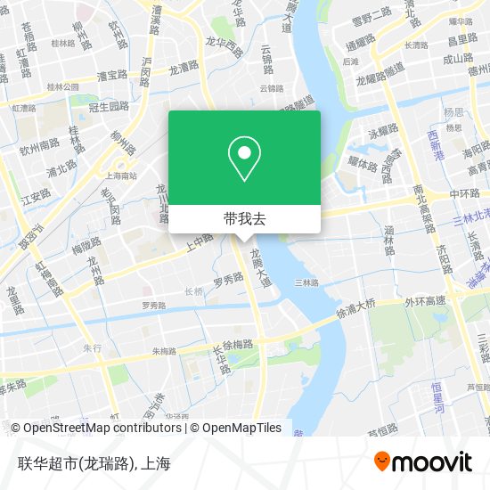 联华超市(龙瑞路)地图