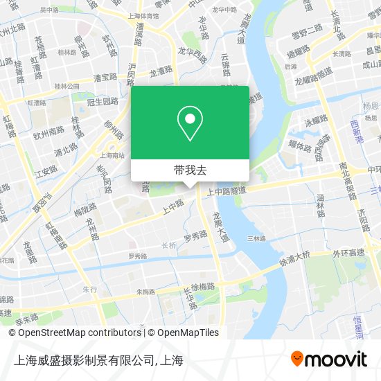 上海威盛摄影制景有限公司地图