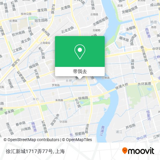 徐汇新城1717弄77号地图