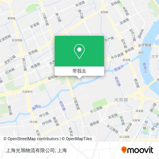 上海光旭物流有限公司地图