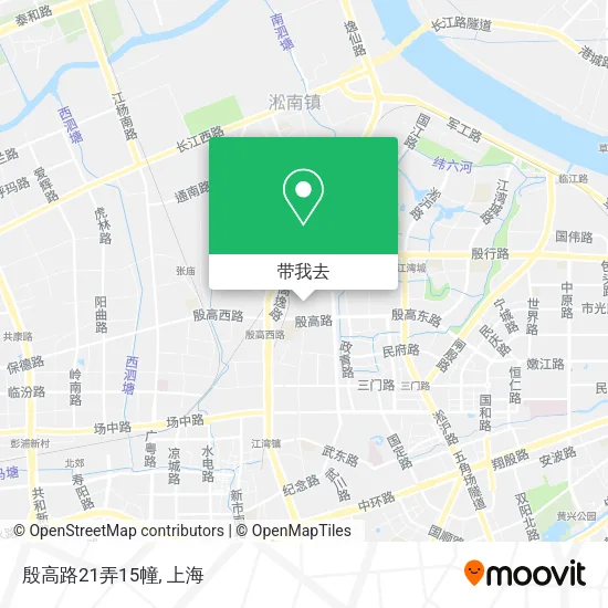 殷高路21弄15幢地图