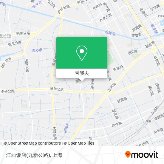 江西饭店(九新公路)地图