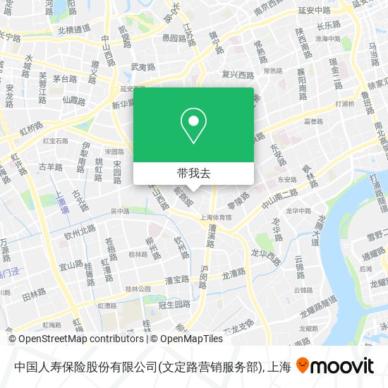 中国人寿保险股份有限公司(文定路营销服务部)地图