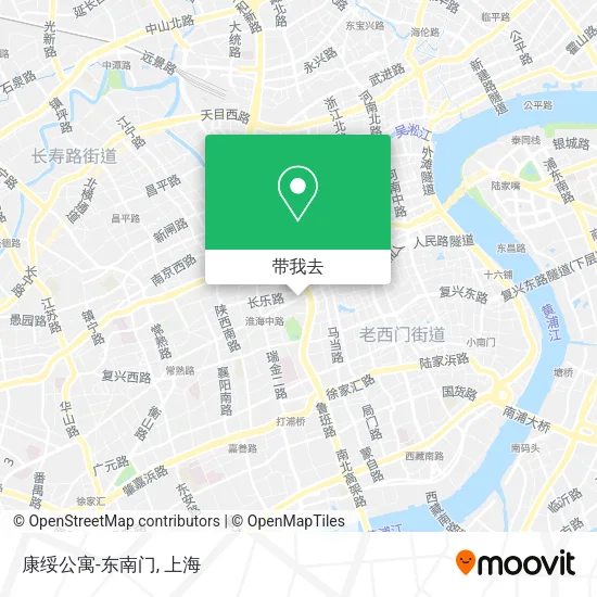 康绥公寓-东南门地图