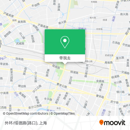 外环/绥德路(路口)地图