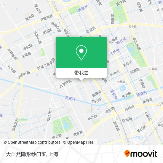 大自然隐形纱门窗地图