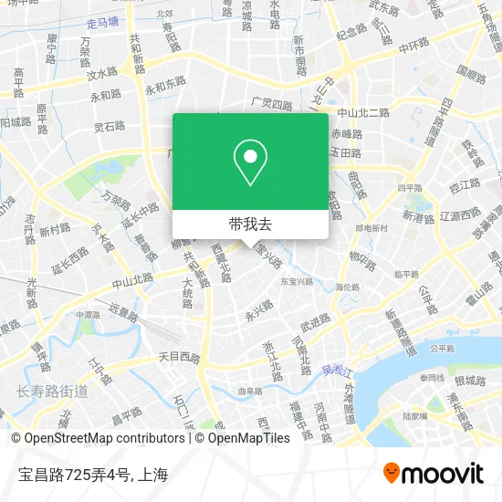 宝昌路725弄4号地图