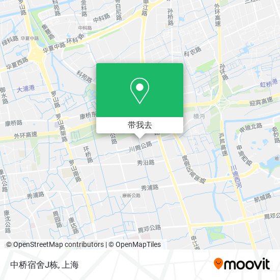 中桥宿舍J栋地图