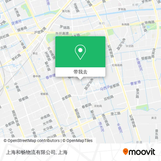 上海和畅物流有限公司地图