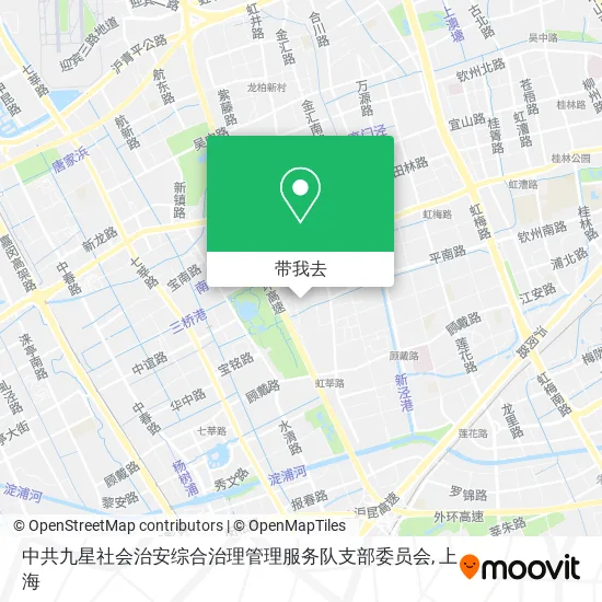 中共九星社会治安综合治理管理服务队支部委员会地图