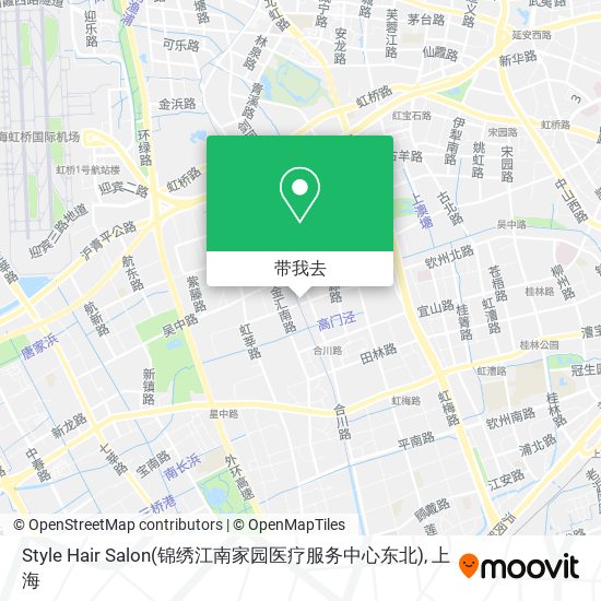Style Hair Salon(锦绣江南家园医疗服务中心东北)地图