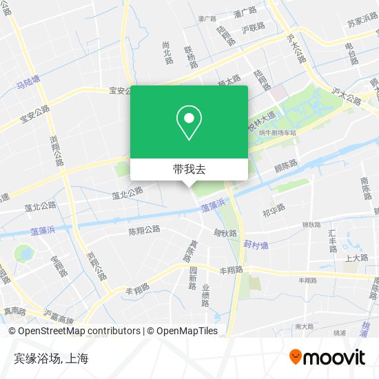 宾缘浴场地图