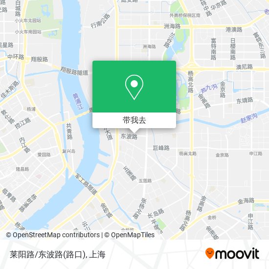 莱阳路/东波路(路口)地图