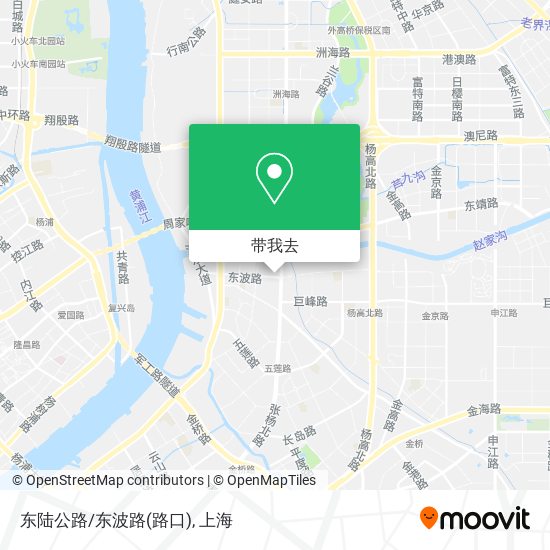 东陆公路/东波路(路口)地图