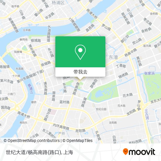 世纪大道/杨高南路(路口)地图