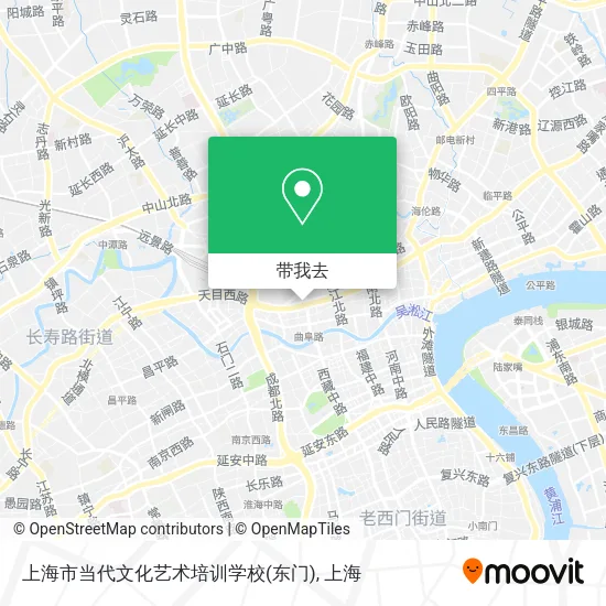 上海市当代文化艺术培训学校(东门)地图