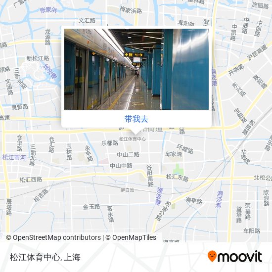 松江体育中心地图