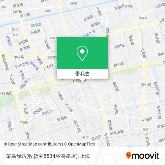 菜鸟驿站(收货宝5534林鸣路店)地图