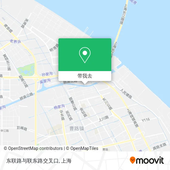 东联路与联东路交叉口地图
