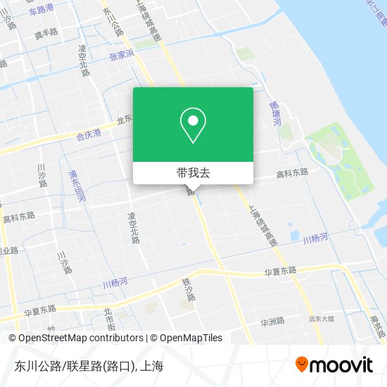 东川公路/联星路(路口)地图